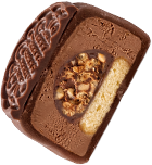 New Moon Rocher (sliced)